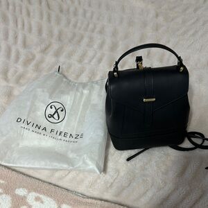 Black Leather Women's Bag